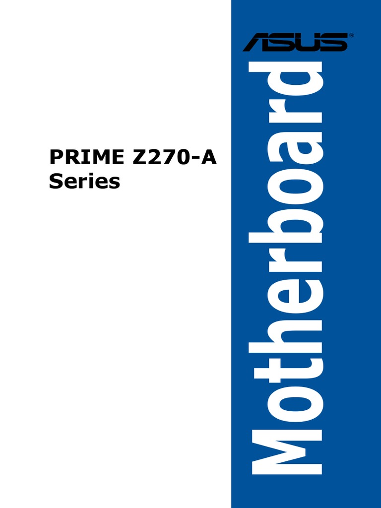 Asus Prime Z270A User