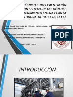 Analisis Tecnico e Implementacion Del SGM