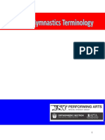 Gymnastics Terminology Final