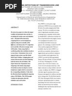 Tampering Detection of Transmission Line: Abstract