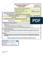 1 66000 Cartagena Refinery Project: Supplier Document Cover SH EET