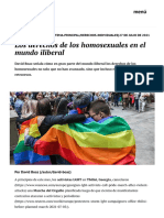 Derechos LGBT retroceden en el mundo iliberal