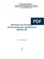 Diretrizes de Formação Continuada para Gestores