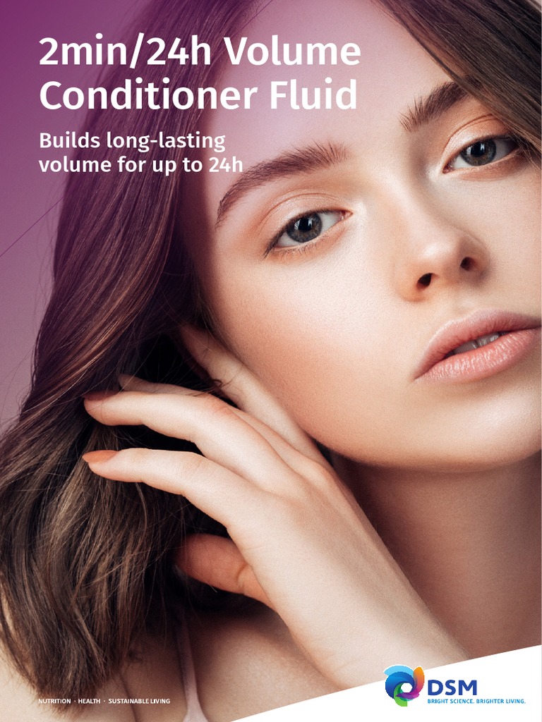 Haircare Formulation Volume Conditioner Fluid PDF Chemistry