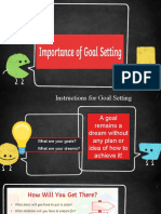 Importances of Goal Setting