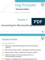 Chapter 5 Accounting For Merchandising Operation