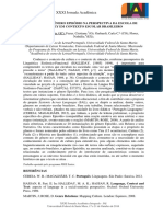 Análise do gênero Episódio em livro didático brasileiro