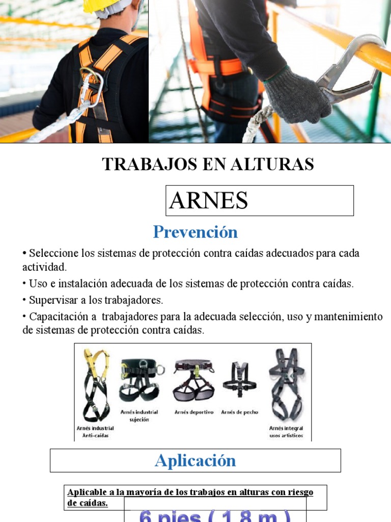 Protección en Altura, Elección y Colocación de un Arnés de