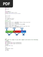 Marks: Struct Int Int Int Void Struct