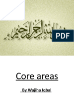 Core Areas