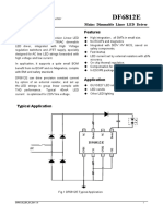 Mains Dimmable Liner LED Driver Description Features: Is A High Current Precision