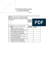 Grootfontein Secondary School accounting worksheet corrections