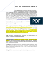 Recomendaciones A Seguir para La Elaboración de Un Informe de Laboratorio