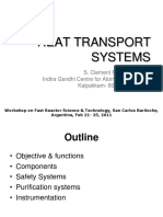 Heat Transport Systems: S. Clement Ravi Chandar Indira Gandhi Centre For Atomic Research, Kalpakkam-603 102, INDIA