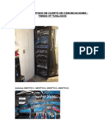 Informe de Estado de Cuarto de Comunicaciones Tusilagos