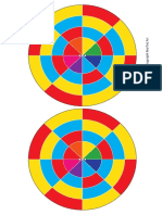 Paper Spinner DIY Colour Theory Templates