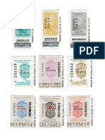 Timbres Fiscales, Notariales y Forenses