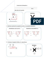 Evaluación de Matemáticas Adaptacion Breiner