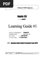 Learning Guide No 1