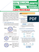 Carga Eléctrica Para Segundo Grado de Segundaria