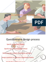 Questionnaire Design: by Gurdeep