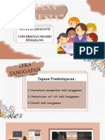 Teks Tanggapan - Pertemuan 1-6