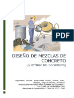 CARTILLA Diseño de Mezclas de Concreto