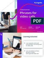 Phrases For Video Calls: Communication