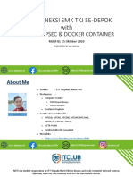 Interkoneksi SMK TKJ Se-Depok With: VPN L2Tp Ipsec & Docker Container