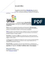 Definición de Microsoft Office