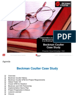 Beckman Coulter Case Study