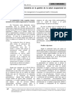 Aplicaciones de La Goniometría en La Gestión de La Salud Ocupacional en VENEZUELA