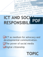 Ict and Social Responsibility