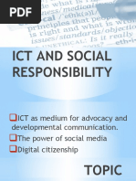 Ict and Social Responsibility