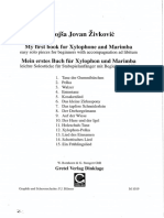 Zivkovic Nebojsa Jovan My First Book for Xylophone and Marimba Compress