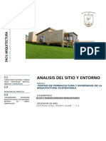 Analisis Del Sitio