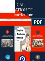 Historical Foundation of Curriculum
