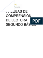 PRUEBAS DE COMPRENSIÓN DE LECTURA 2º BÁSICO