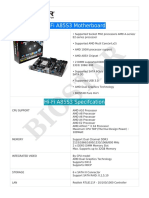 Biostar: Hi-Fi A85S3 Motherboard