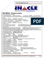 GK MCQ: Science and Tech Questions