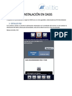 1 - Proceso de Instalación en OASIS