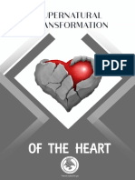 Supernatural Tranformation of The Heart