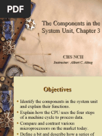 The Components in The System Unit, Chapter 3