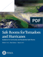 FEMA Safe Rooms Tornadoes Hurricanes