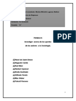 Autores Que Aportaron A La Sociologia