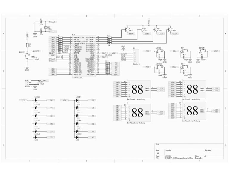 Design PCB For Traffic Light | PDF