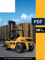 Caterpillar Cat Lift Trucks Spec Bb1766 DUNCAN FUND CENTRO