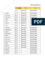 Data Pemudik