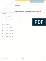 Matrix.: Topic: Gauss-Jordan Elimination