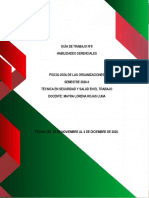 GUIA #8 - Psicologìa de Las Organizaciones - HABILIDADES GERENCIALES